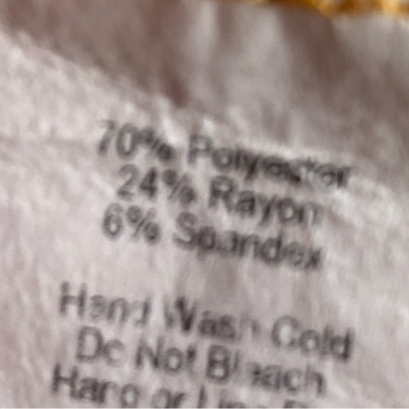 Cowl neck sweater - mustard yellow - Picture 4 of 5